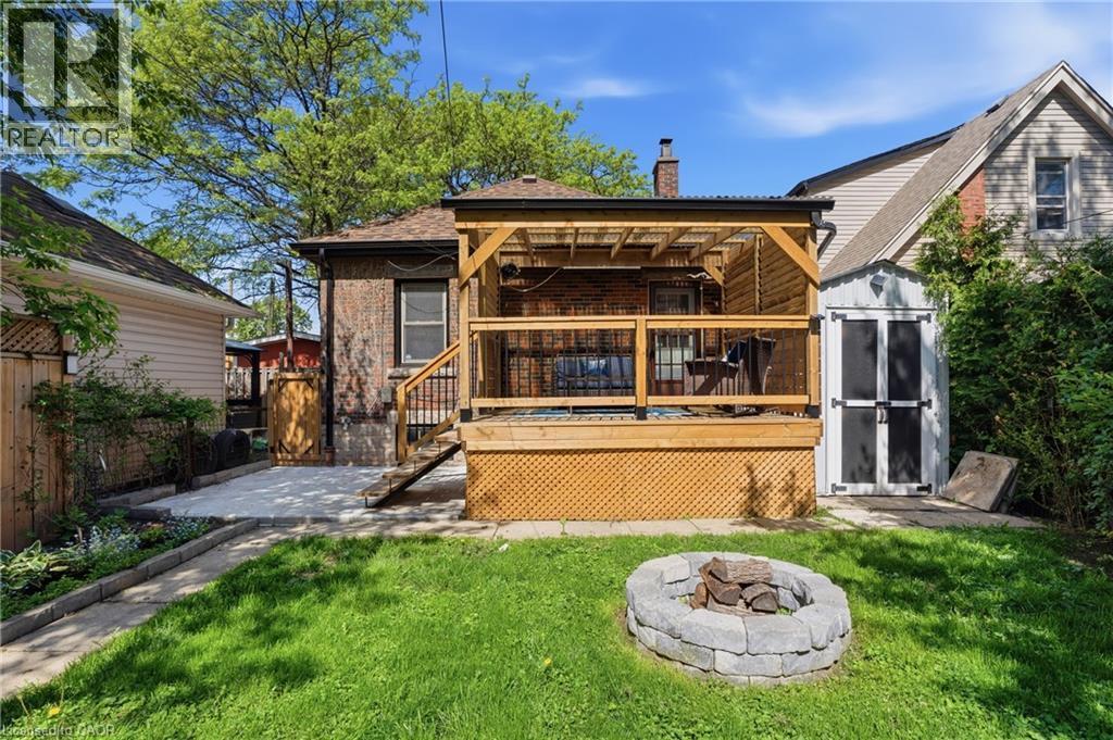 96 Paling Avenue, Hamilton, ON - Outdoor With Deck Patio Veranda