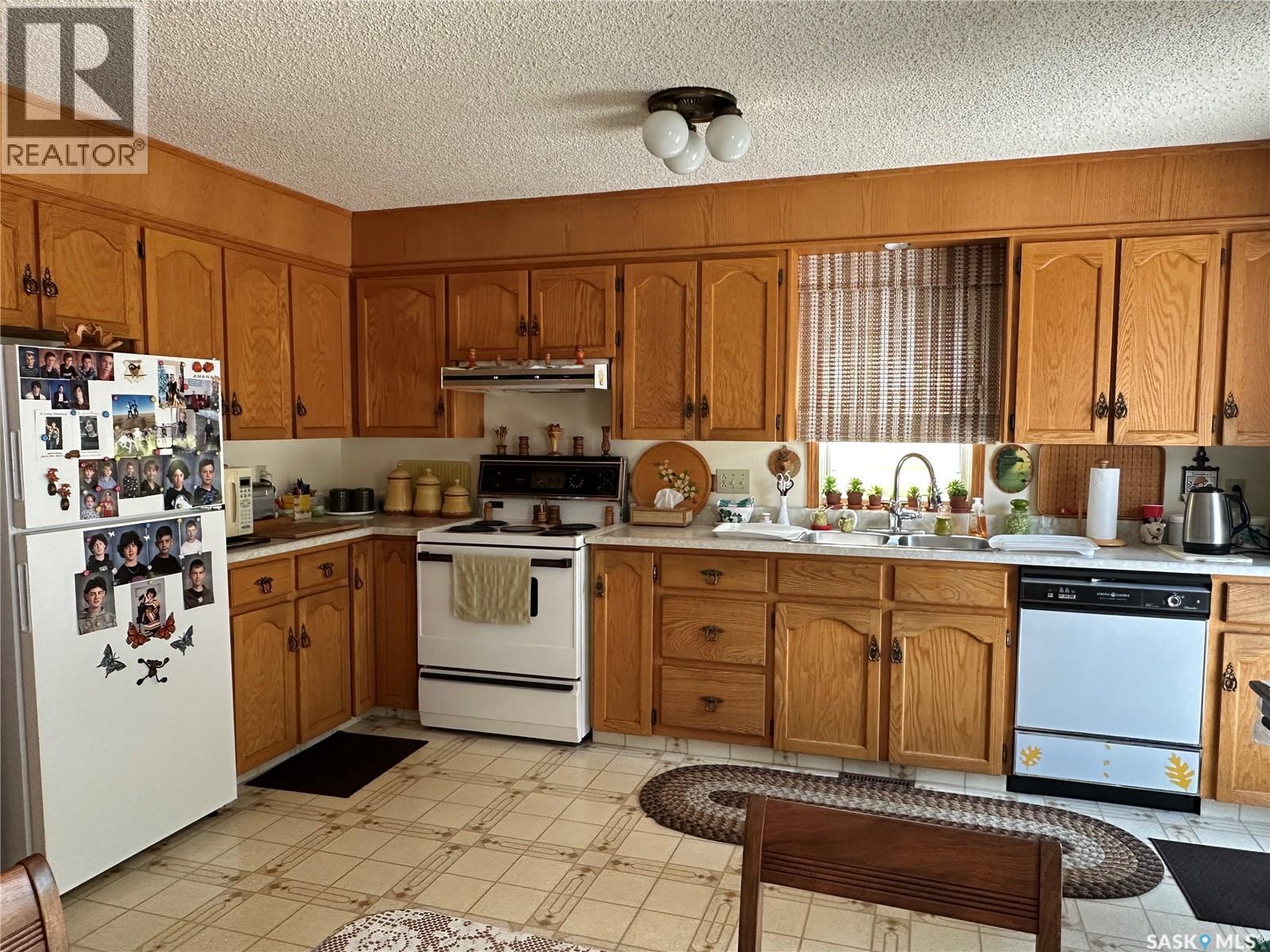 213 5Th Street, Weyburn, SK - Indoor Photo Showing Kitchen With Double Sink