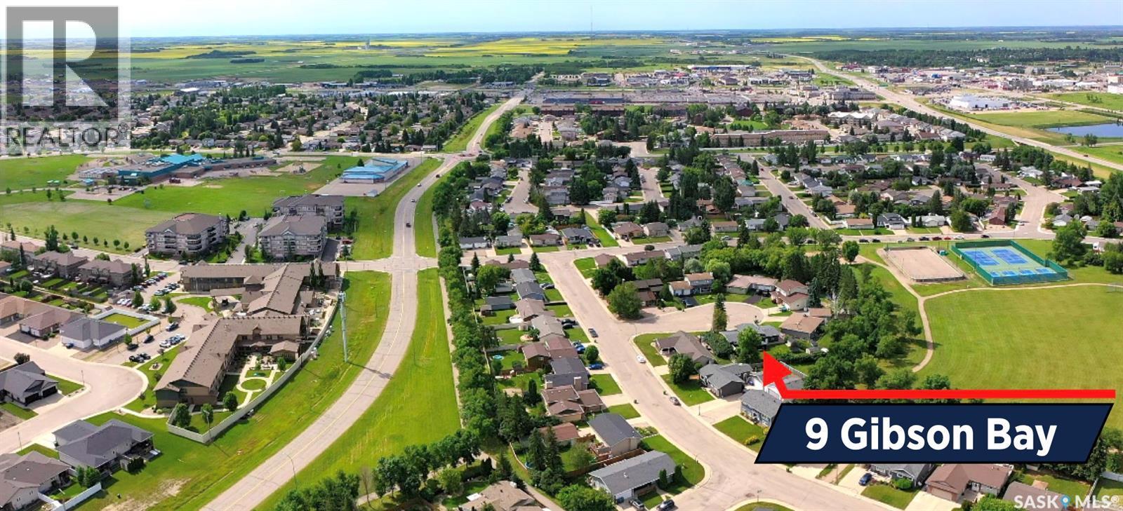 9 Gibson Bay, Yorkton, SK - Outdoor With View