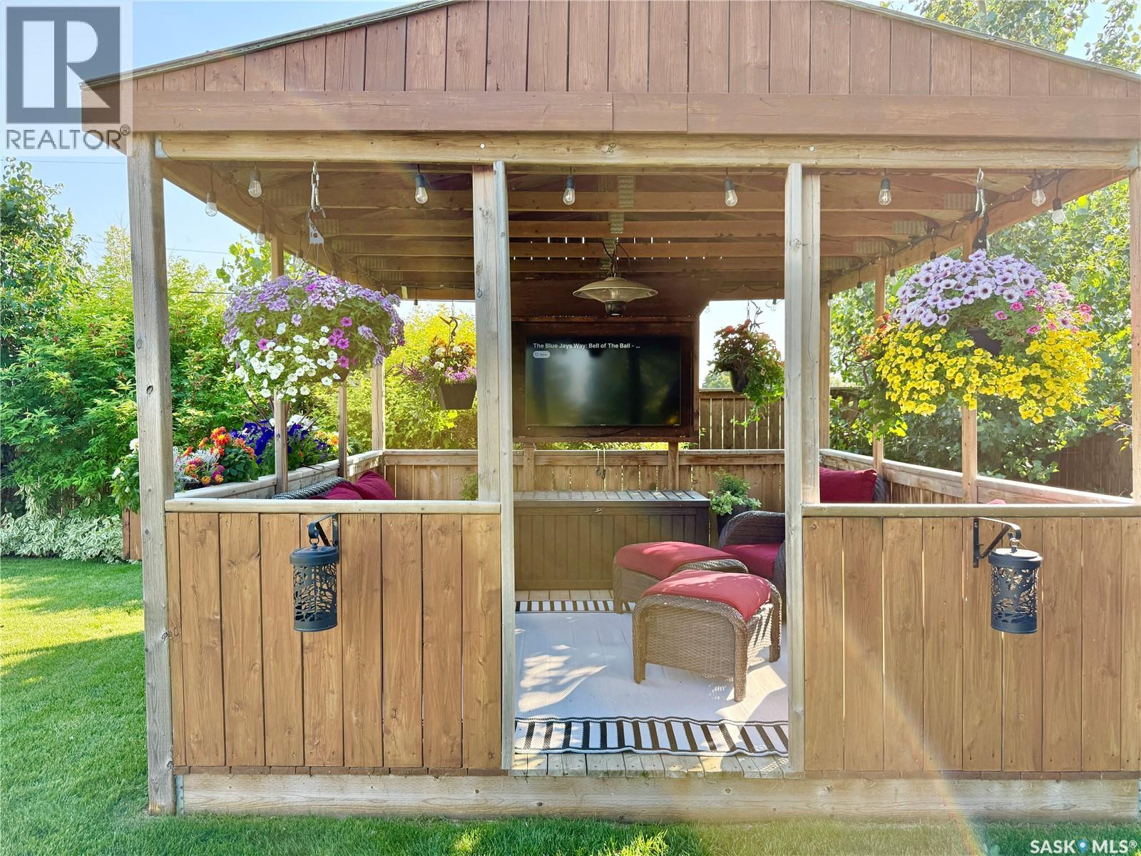 301 Rosher Street, Colonsay, SK - Outdoor With Deck Patio Veranda With Exterior