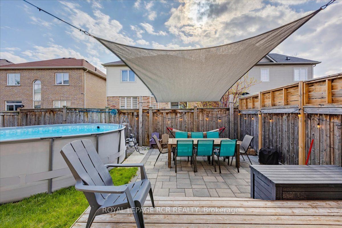 4 Gamble Drive, Ajax, ON - Outdoor With Above Ground Pool With Exterior