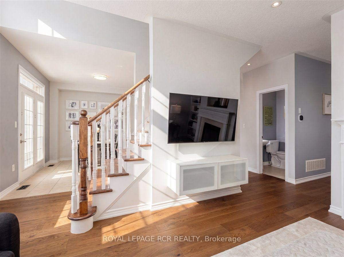 4 Gamble Drive, Ajax, ON - Indoor Photo Showing Other Room With Fireplace