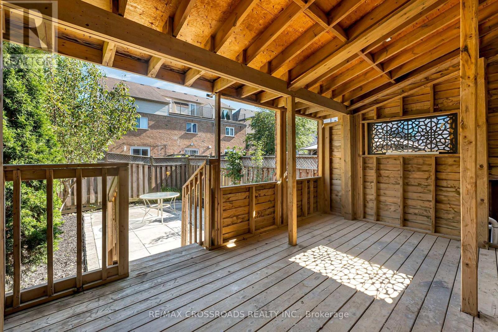 321 Sparrow Circle, Pickering, ON - Outdoor With Deck Patio Veranda With Exterior