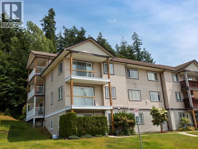 307-5700 Willow Ave, Powell River, BC - Outdoor With Balcony