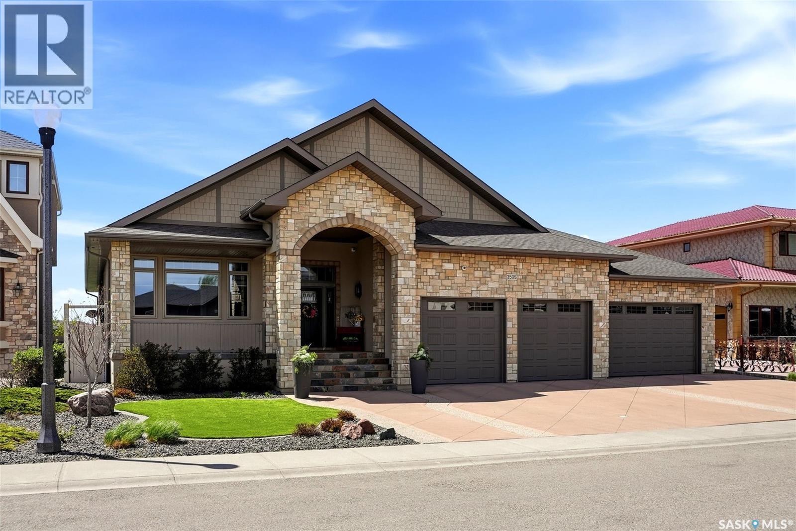 3505 Green Brook Road, Regina, SK - Outdoor With Facade