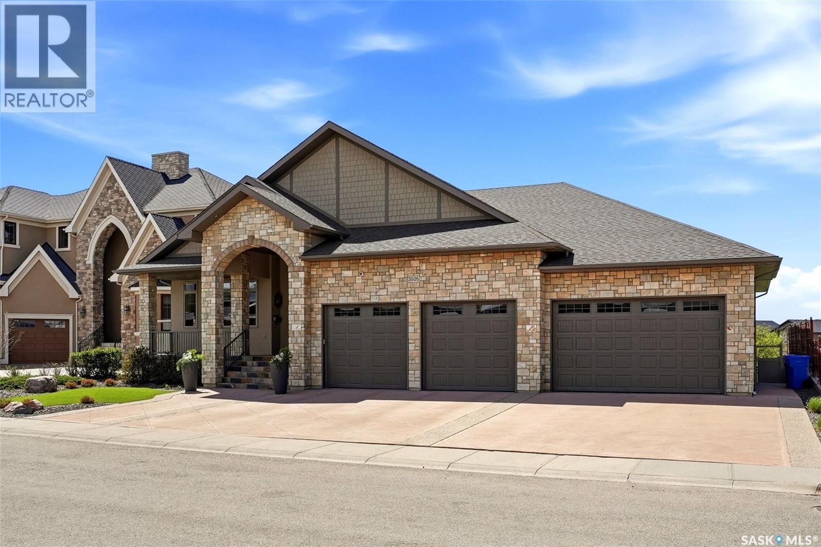 3505 Green Brook Road, Regina, SK - Outdoor With Facade