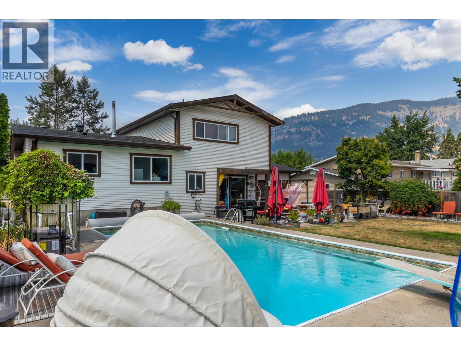 6415 Glendora Way, Coldstream, BC - Outdoor With In Ground Pool