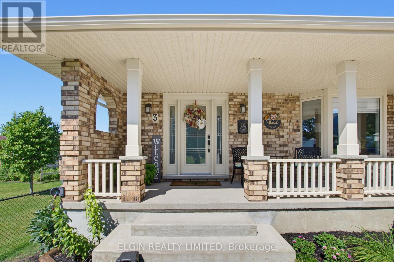 3 Trevithick Terrace, St. Thomas, ON - Outdoor With Deck Patio Veranda With Facade