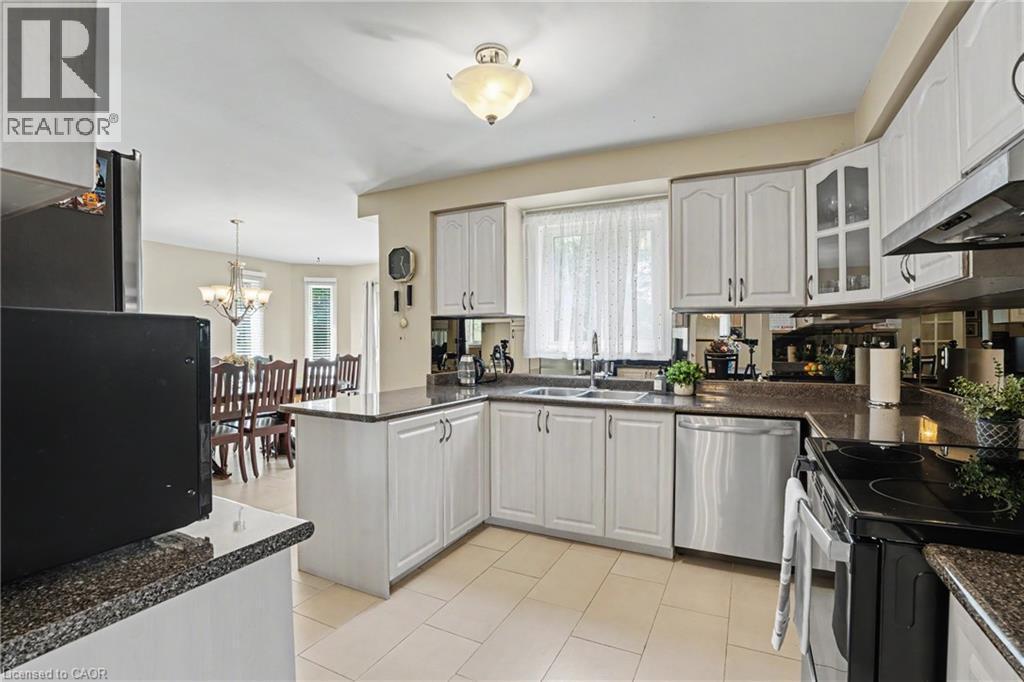 5172 Hidden Valley Court, Mississauga, ON - Indoor Photo Showing Kitchen With Double Sink