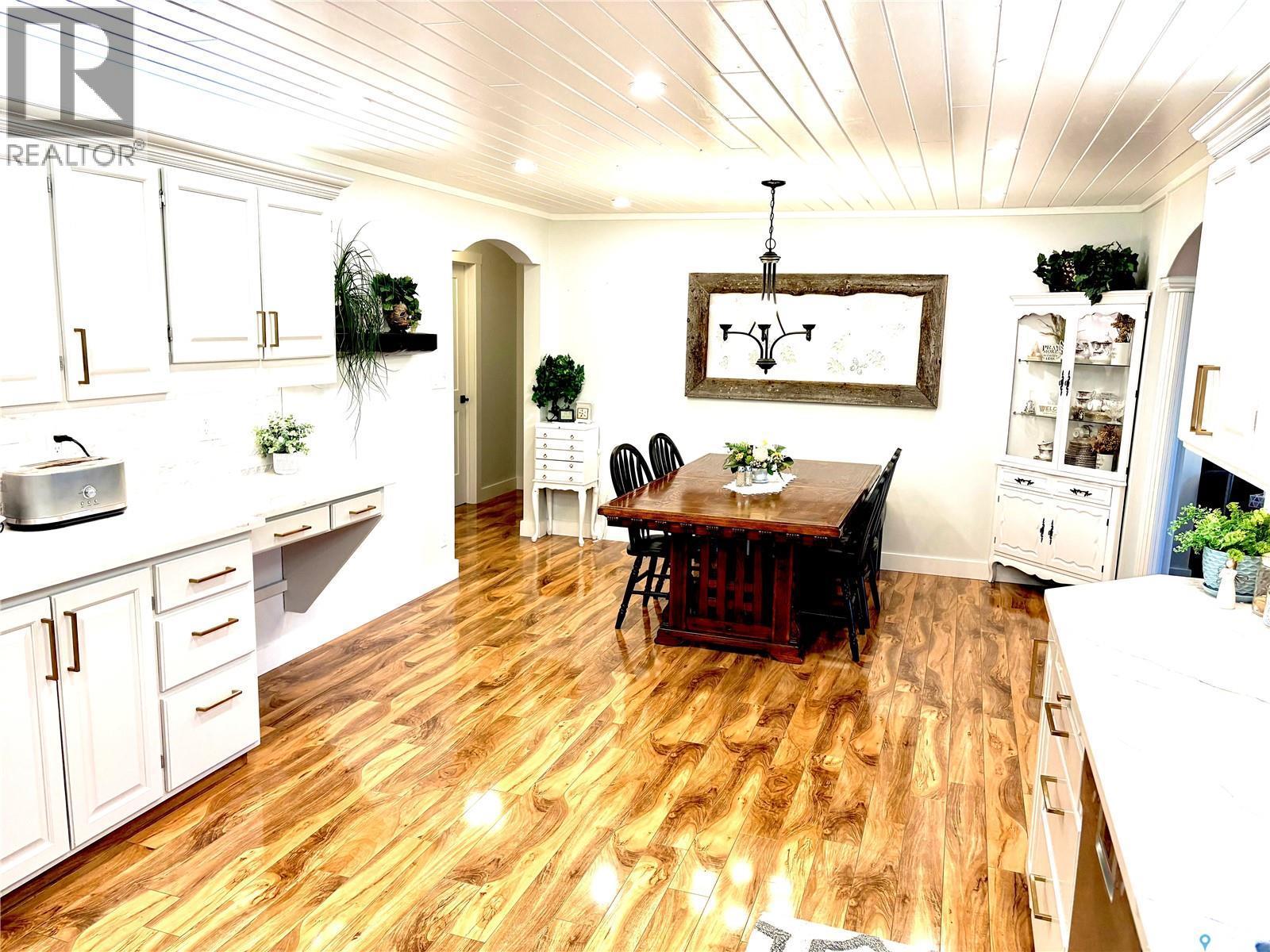 Hague Acreage, Rosthern Rm No. 403, SK - Indoor Photo Showing Dining Room