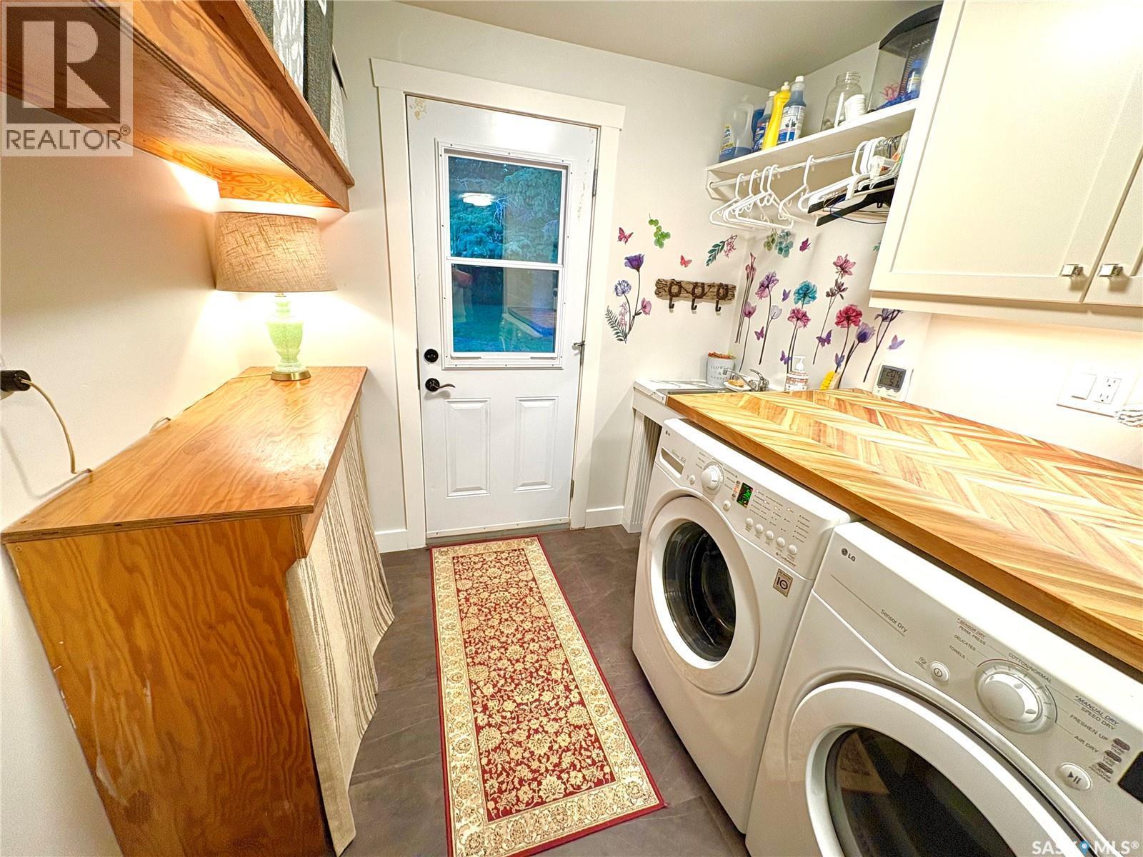 Hague Acreage, Rosthern Rm No. 403, SK - Indoor Photo Showing Laundry Room