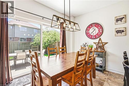 32 Dulgaren Street, Hamilton, ON - Indoor Photo Showing Dining Room