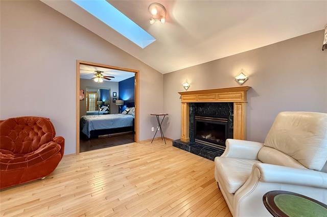 18 Thunder Bay, Winnipeg, MB - Indoor Photo Showing Living Room With Fireplace