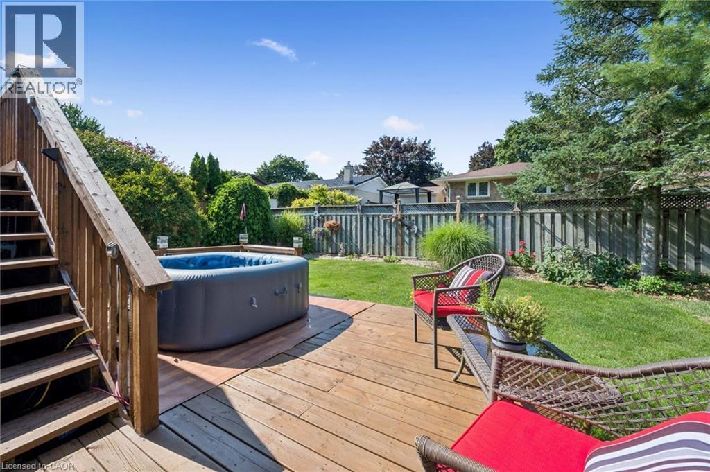 88 Manor Drive, Kitchener, ON - Outdoor With Above Ground Pool With Deck Patio Veranda