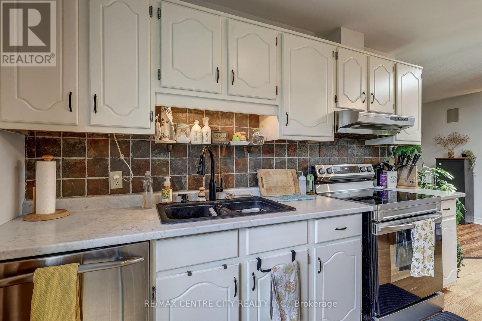 37 Fifth Avenue, St. Thomas, ON - Indoor Photo Showing Kitchen With Double Sink