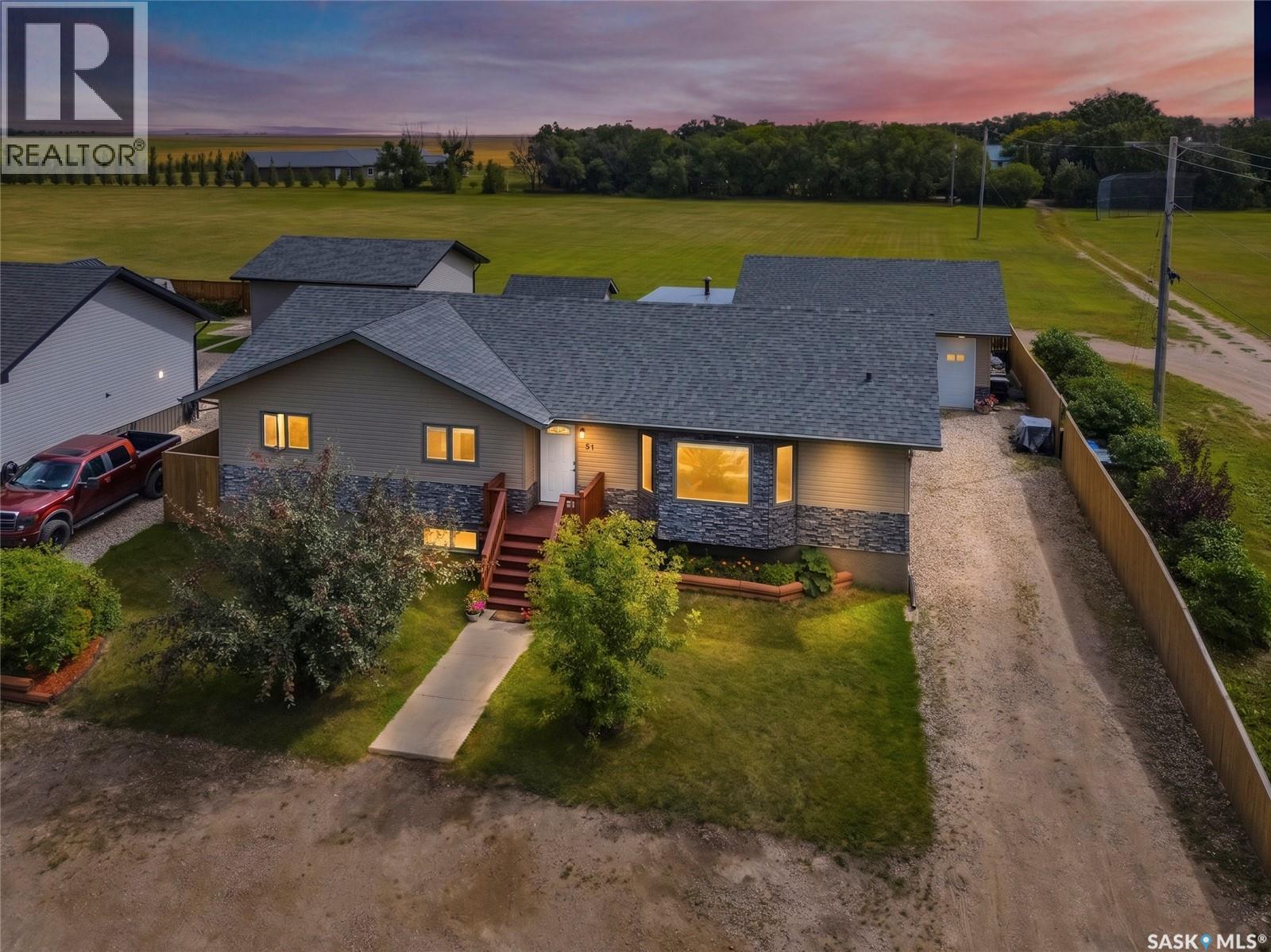 300 7Th Street, Vonda, SK - Outdoor With Deck Patio Veranda With View