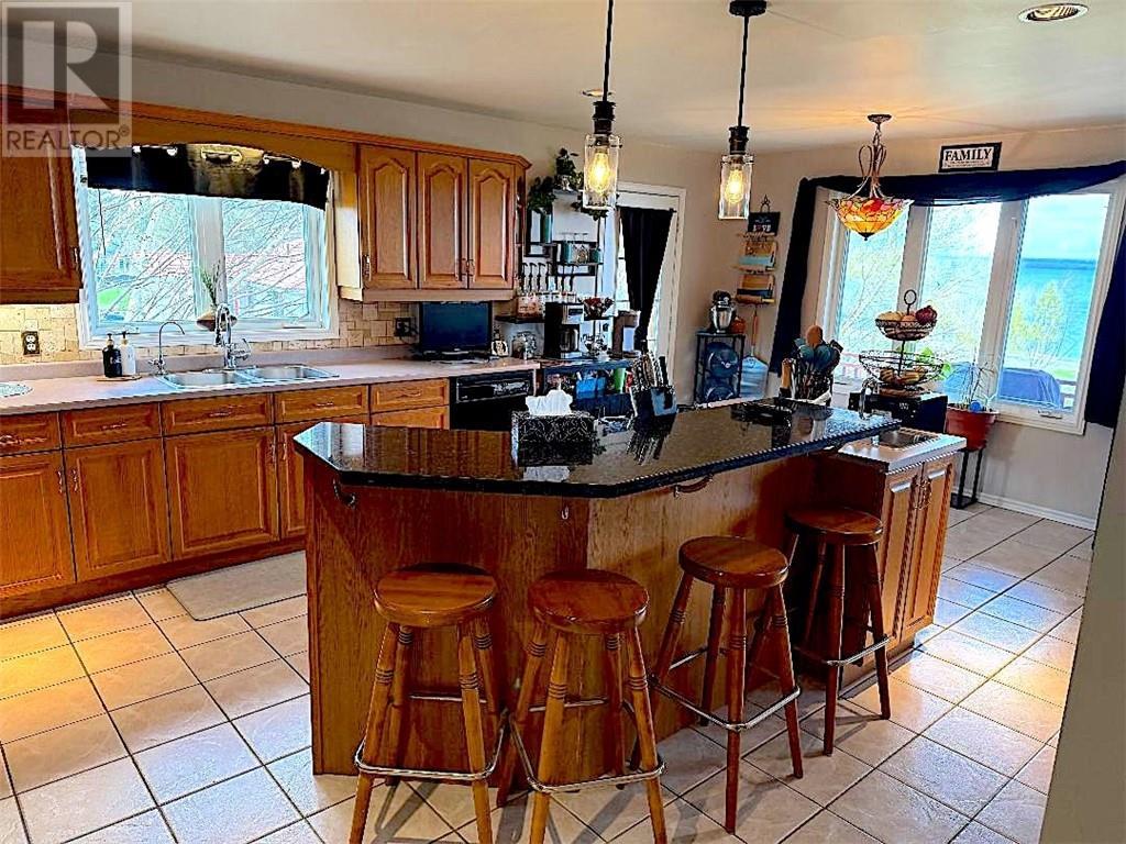 12 Rainbow Trail, Mindemoya, ON - Indoor Photo Showing Kitchen With Double Sink