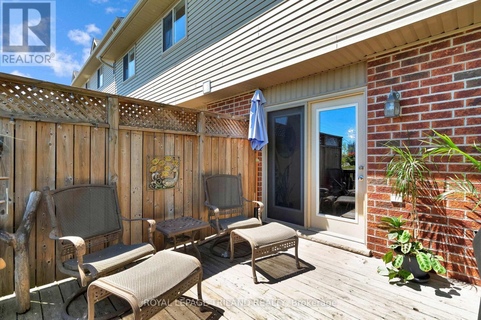 Sun deck - 41 - 2145 North Routledge Park, London North (North E), ON - Outdoor With Deck Patio Veranda With Exterior