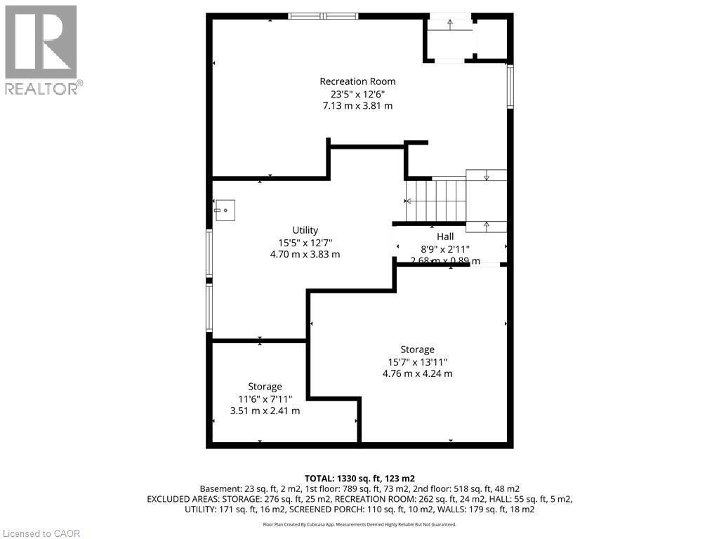 Floor plan - 60 Avenue Road, Cambridge, ON - Other