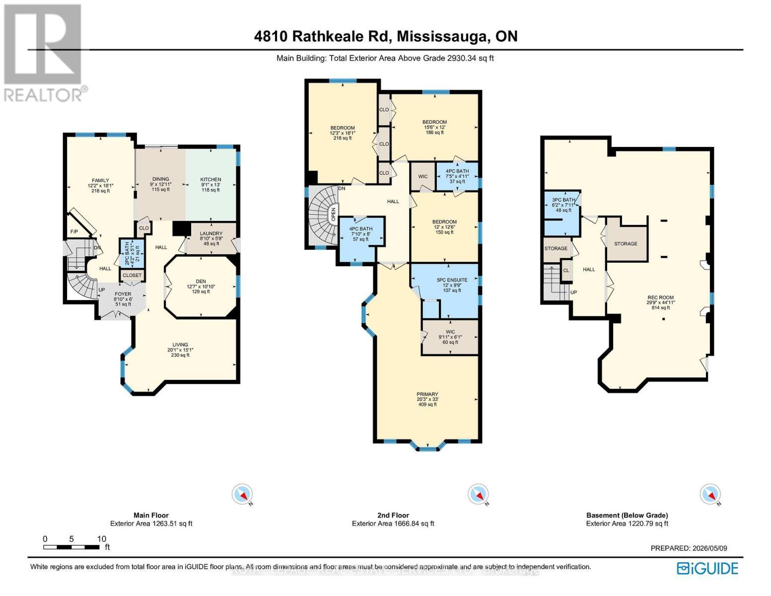 Floor plan - Overall - 4810 Rathkeale Road, Mississauga, ON - Other