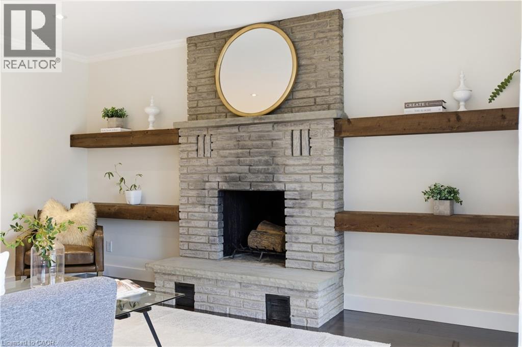 96 Gordon Street, Cambridge, ON - Indoor With Fireplace