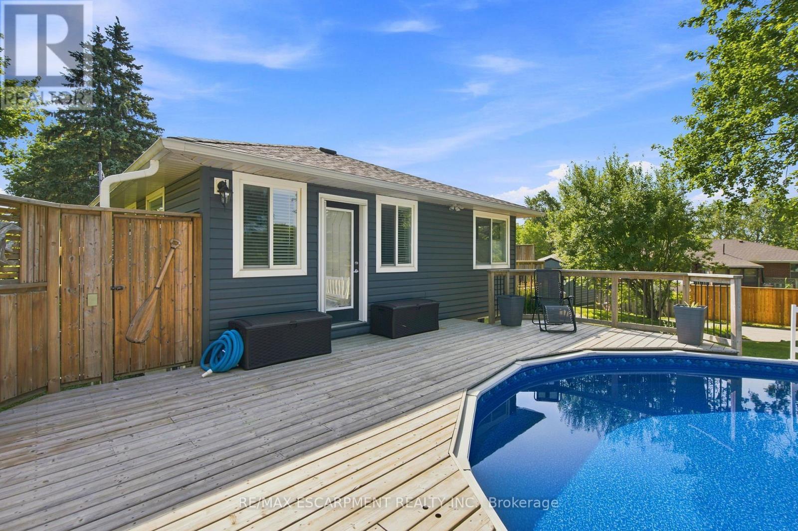31 Algonquin Avenue, Hamilton, ON - Outdoor With Above Ground Pool With Exterior