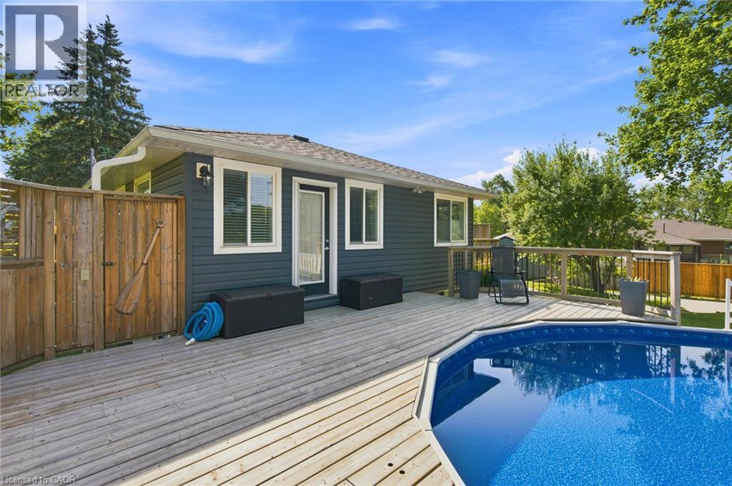 31 Algonquin Avenue, Flamborough, ON - Outdoor With Above Ground Pool With Exterior