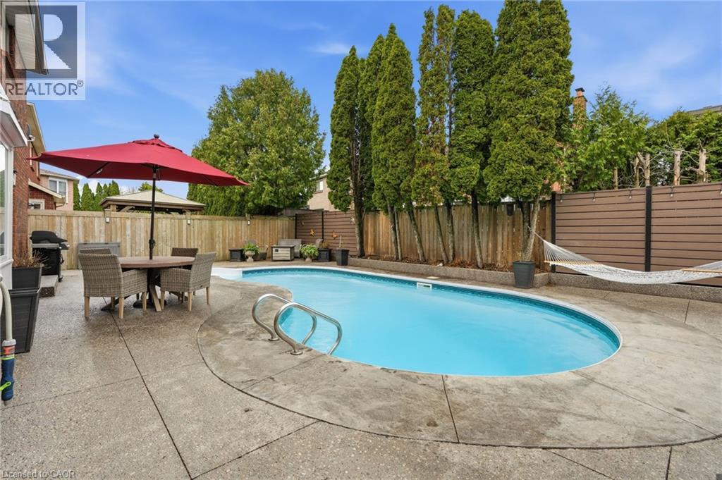 9 Stone Gate Drive, Grimsby, ON - Outdoor With In Ground Pool With Backyard