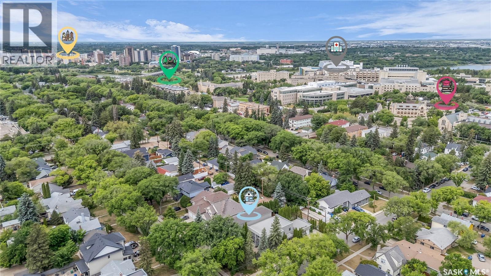 1339 Osler Street, Saskatoon, SK - Outdoor With View
