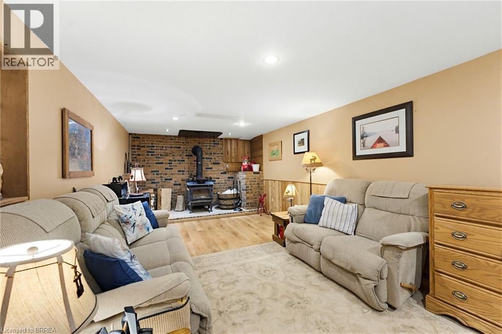 12 Mccammon Street, Paris, ON - Indoor Photo Showing Living Room With Fireplace