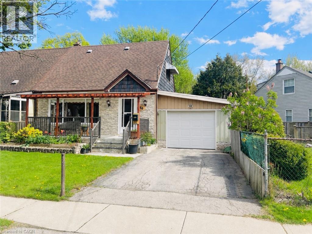 Garage door shown in photo has been virtually added for reference purposes only - 56 Eastvale Place, Hamilton, ON - Outdoor