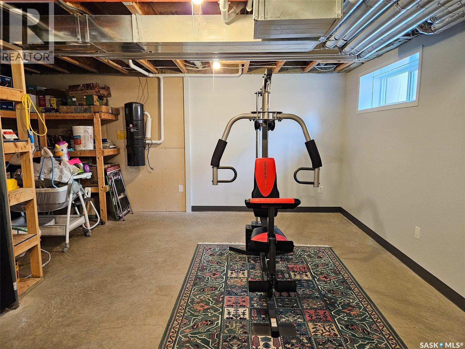 508 Thompson Street, Herbert, SK - Indoor Photo Showing Basement