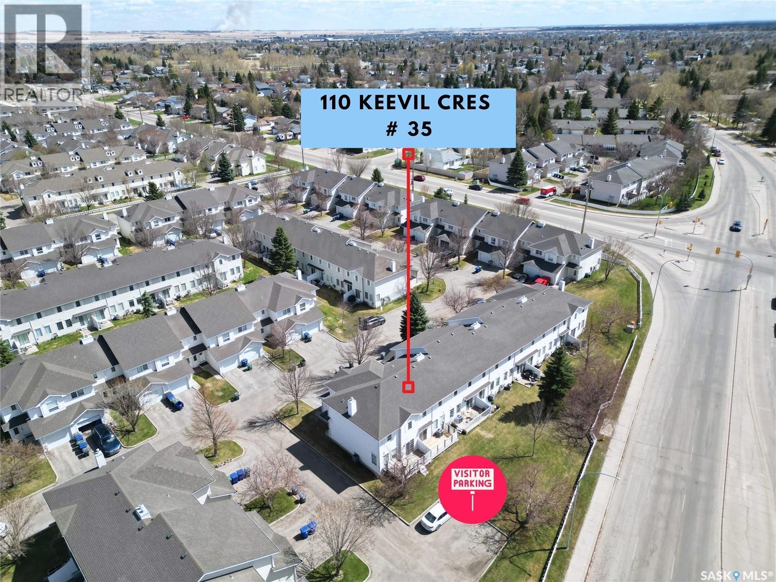 35 110 Keevil Crescent, Saskatoon, SK - Outdoor With View