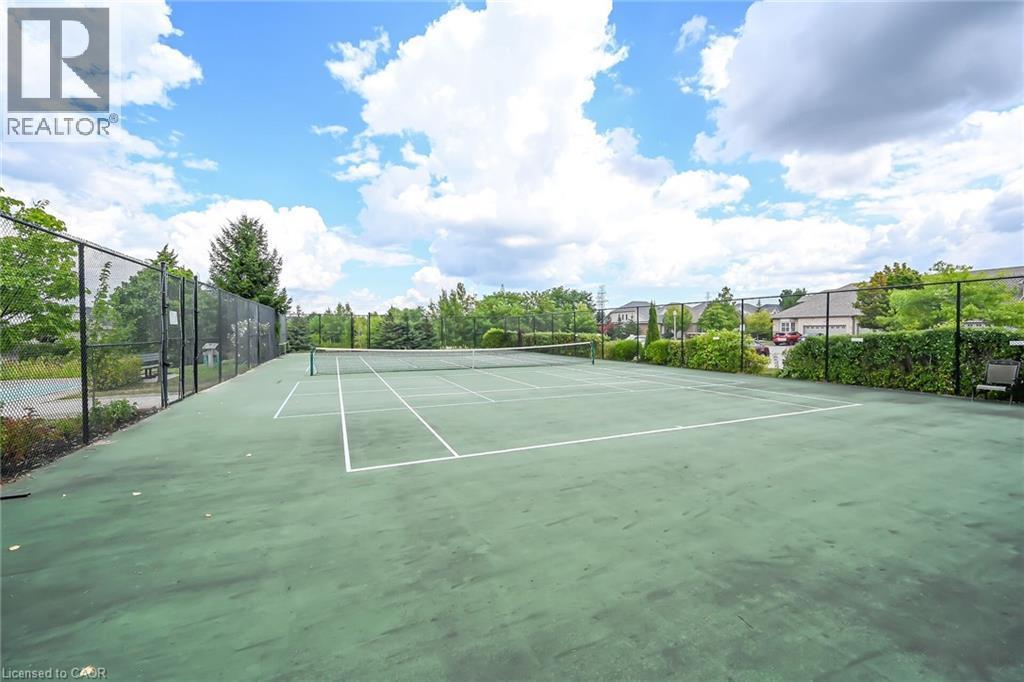 Tennis/pickleball court. - 53 Hallmark Trail, Hamilton, ON - Outdoor With View