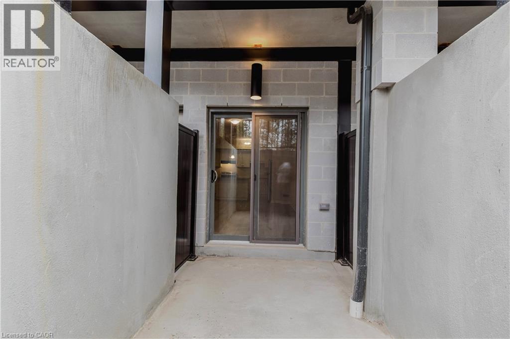 View of property entrance - 25 Isherwood Avenue Unit# G-105, Cambridge, ON - Outdoor With Exterior