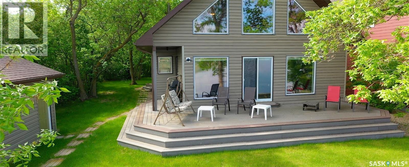 106 Seashell Road, Crooked Lake, SK - Outdoor With Deck Patio Veranda With Exterior