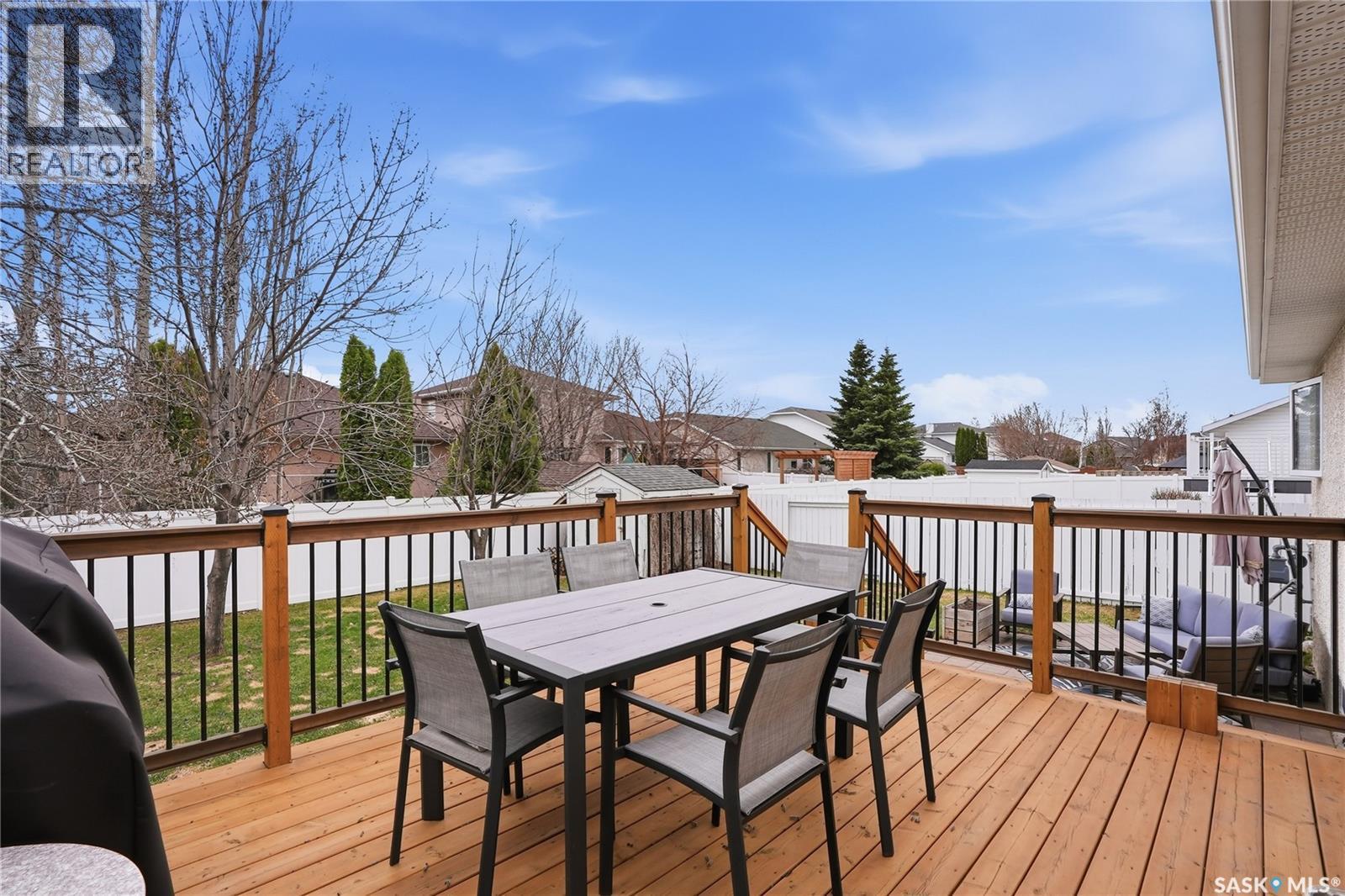 523 Pobran Crescent, Saskatoon, SK - Outdoor With Deck Patio Veranda With Exterior