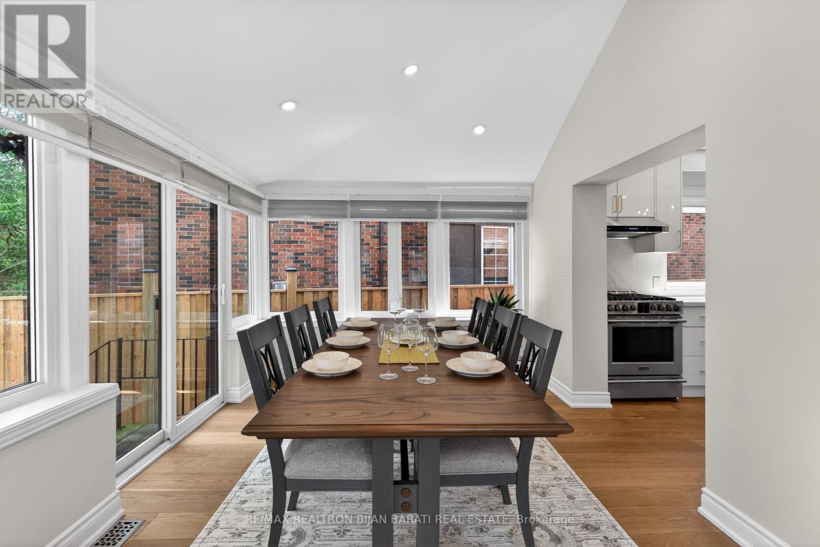 1 Wanless Crescent, Toronto, ON - Indoor Photo Showing Dining Room