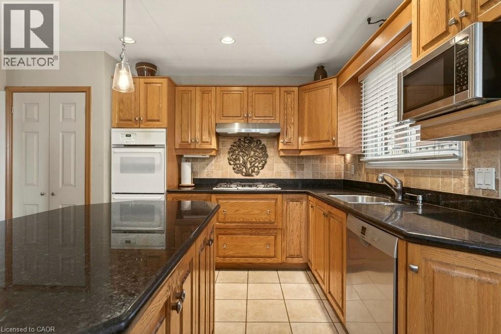 161 Manning Avenue, Hamilton, ON - Indoor Photo Showing Kitchen With Double Sink