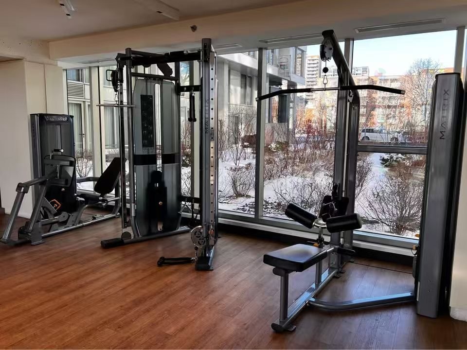 Exercise Room - 1611-2020 Boul. René-Lévesque O., Montréal (Ville-Marie), QC - Indoor Photo Showing Gym Room