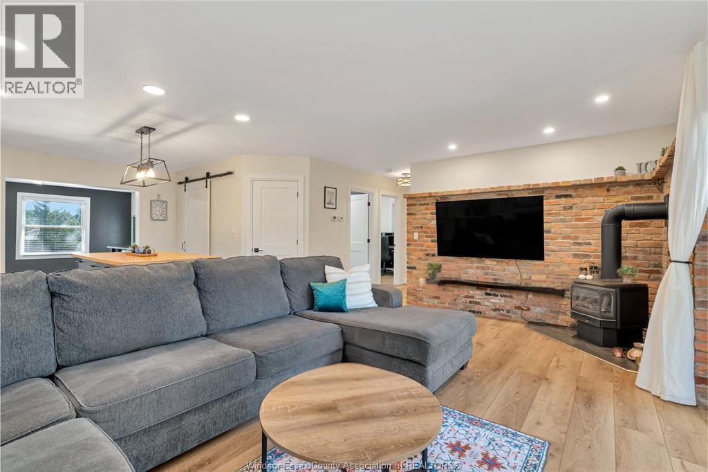 255 Edward Road, Lakeshore, ON - Indoor Photo Showing Living Room With Fireplace