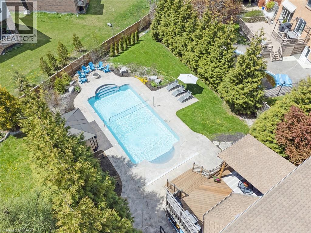 667 Burnett Avenue, Cambridge, ON - Outdoor With In Ground Pool