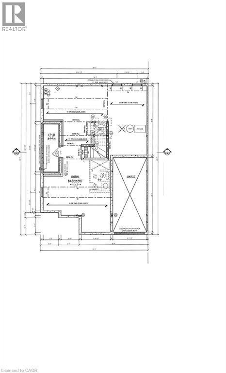 Basement Dimensions - 5 Davinci Boulevard, Hamilton, ON - Other