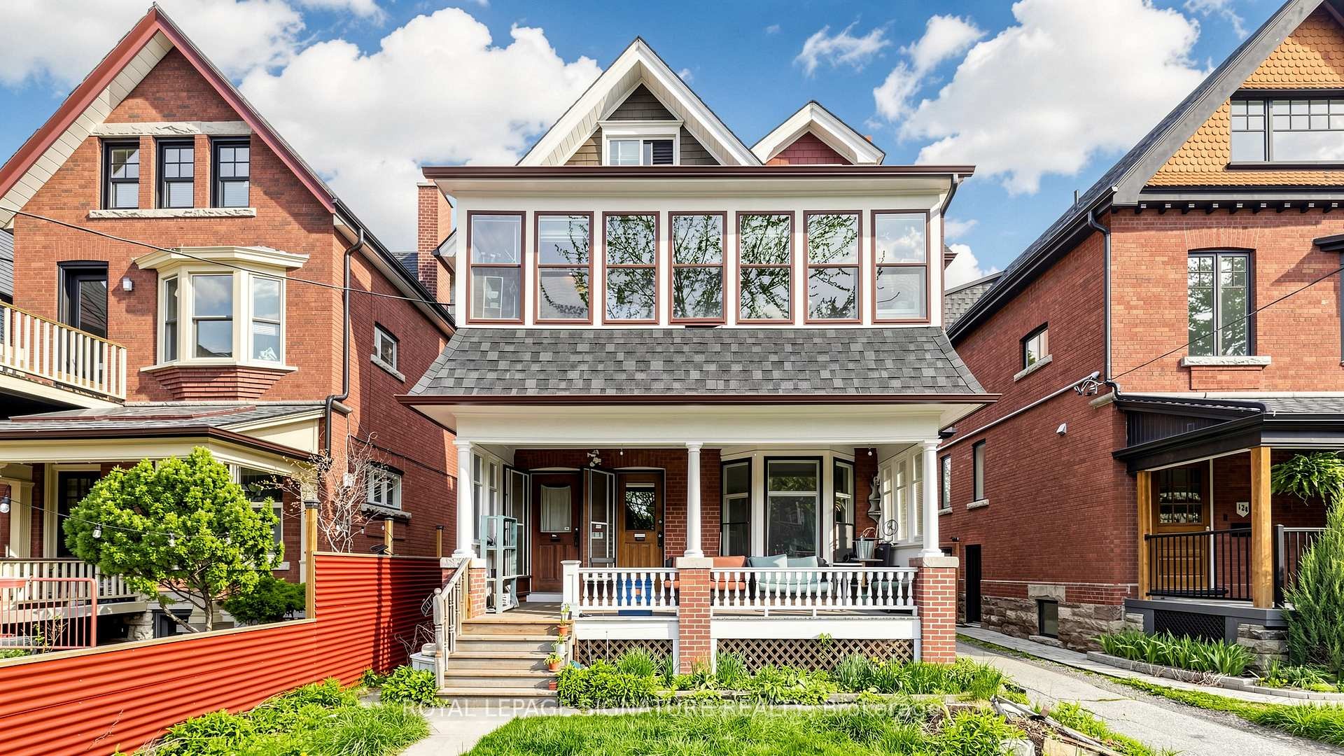 132 Marion Street, Toronto, ON - Outdoor With Deck Patio Veranda With Facade