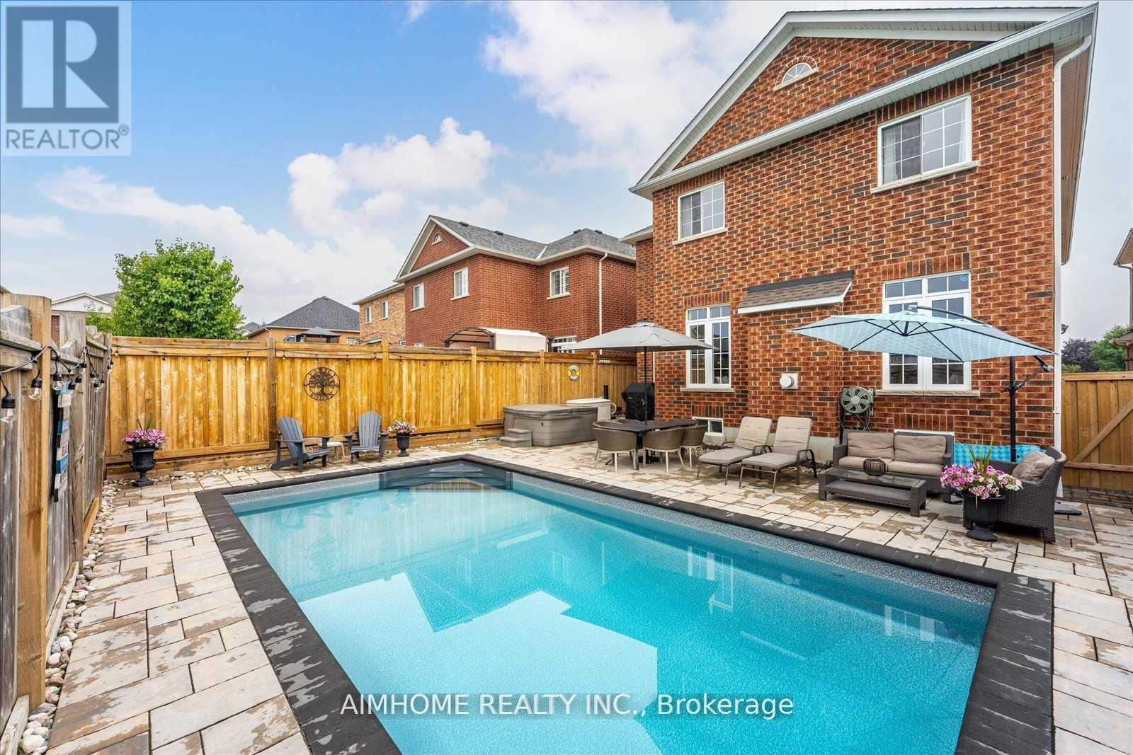 901 Eagle Ridge Drive, Oshawa, ON - Outdoor With In Ground Pool With Deck Patio Veranda