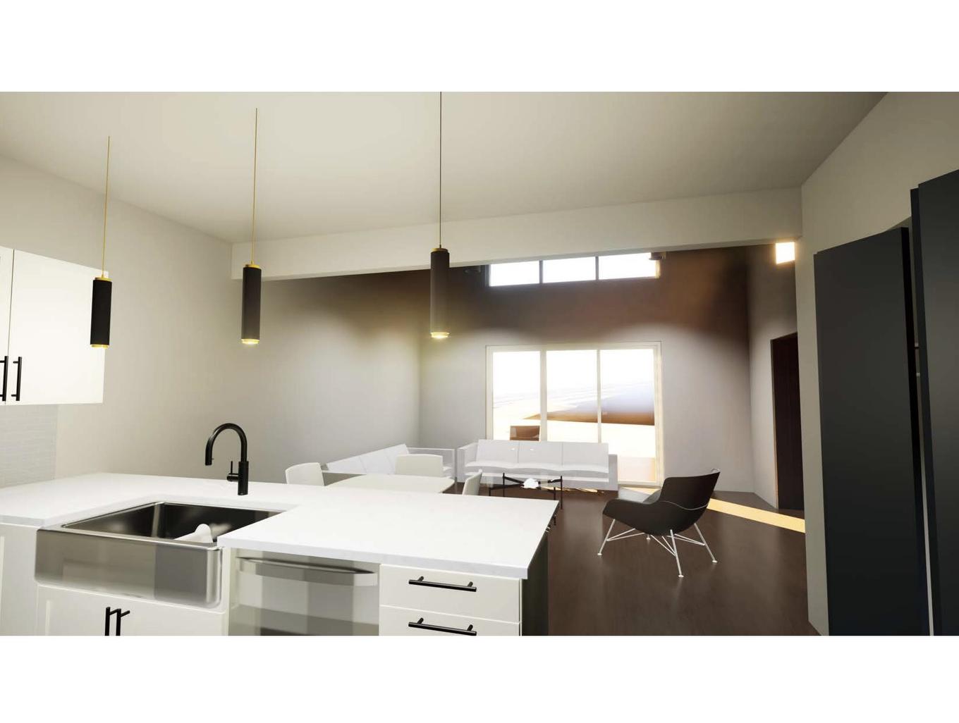 #4 1308 Fourth Street S, Kenora, ON - Indoor Photo Showing Kitchen With Upgraded Kitchen
