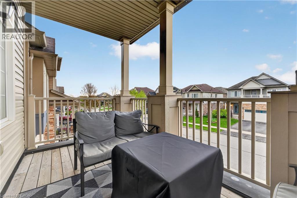 136 Whitwell Way, Binbrook, ON - Outdoor With Deck Patio Veranda With Exterior