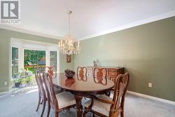 Dining Room overlooks Pool - 