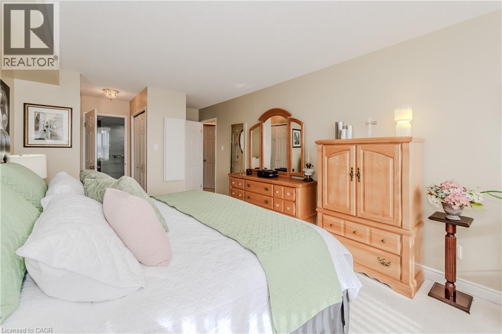 6 Willow Street Unit# 802, Waterloo, ON - Indoor Photo Showing Bedroom