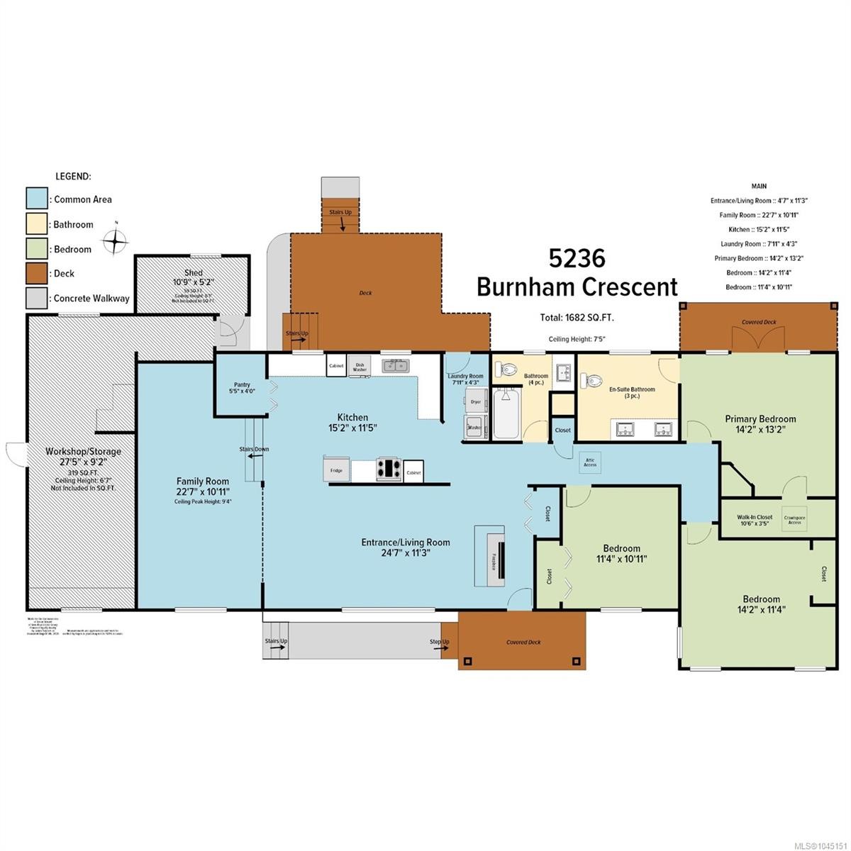 5236 Burnham Cres, Nanaimo, BC